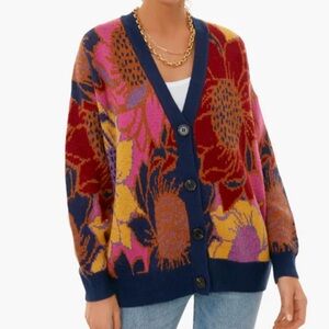 FARM RIO Floral Dots Cardigan